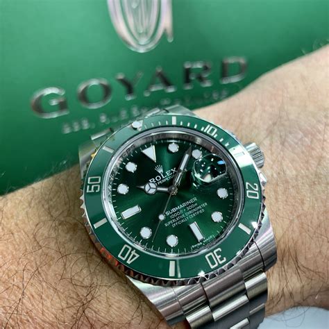 rolex green bezel price|Rolex submariner green dial bezel.